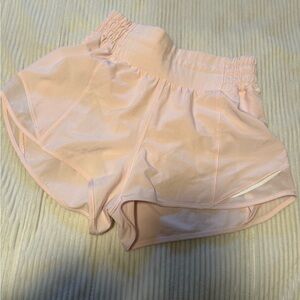 Lululemon Athletica Soft Pink Shorts